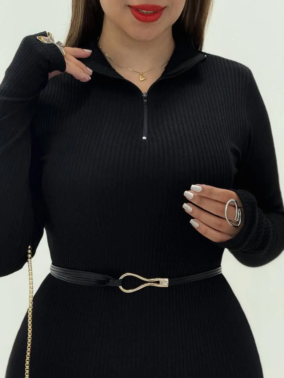 3701-پیراهن بلند فینگری